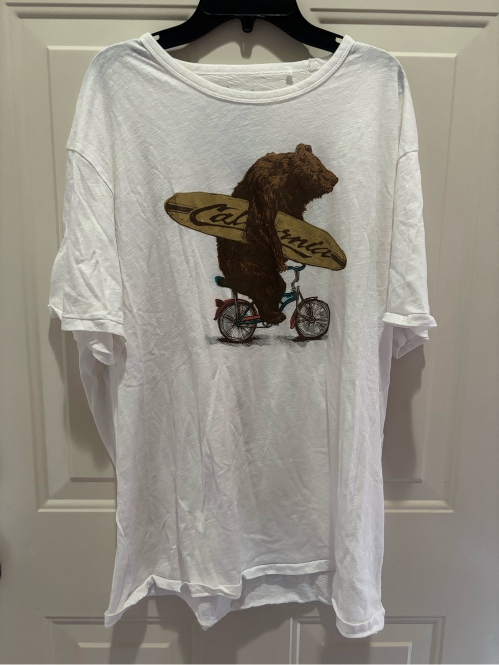 Lucky Brand California bear tee XL